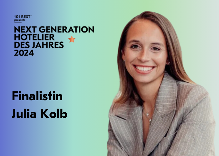 Julia Kolb, Finalistin 101 Next Generation Hotelier des Jahres 2024
