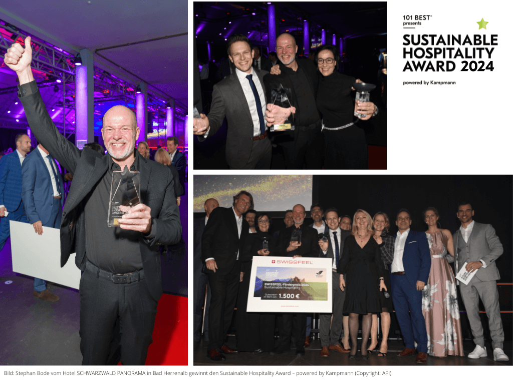 Stephan Bode - Gewinner des Sustainable Hospitality Awards 2024 – powered by Kampmann